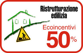 Riqualificazione energetica – Ecoincentivi 50% sconto fiscale del 50% 