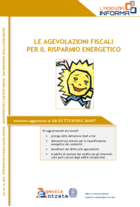65% agevolazioni fiscali