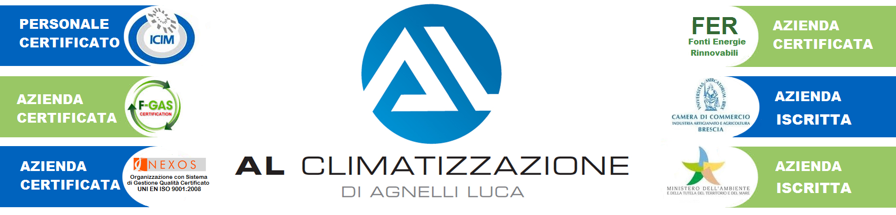 Azienda certificata climatizzatori