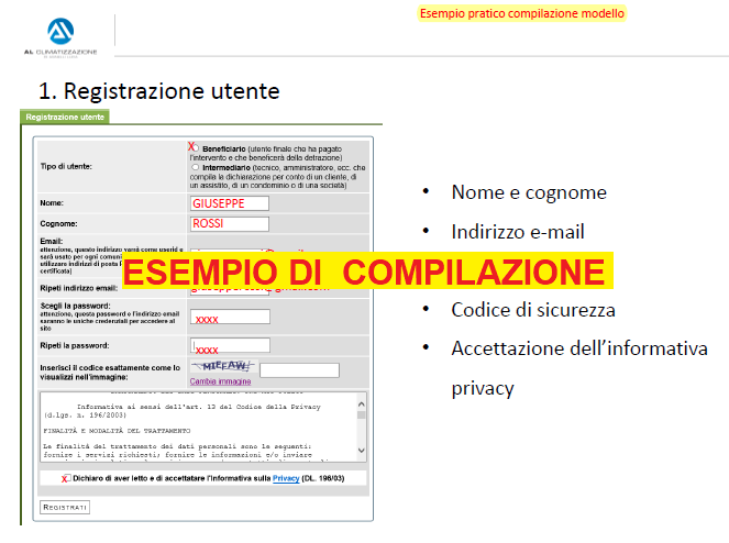 Compilazione modulo ENEA Bonus casa 2019