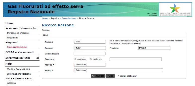 Come verificare se una persona è certificata FGAS