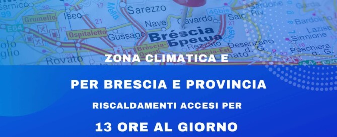 zona climatica E BRESCIA